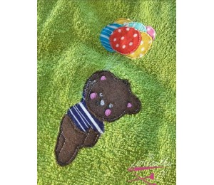 Stickdatei - zARTbesaitet Ballon Bär 